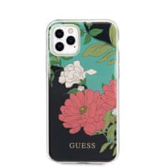 Guess Guess Flower Shiny Collection N1 - Ohišje za iPhone 11 Pro (črno)