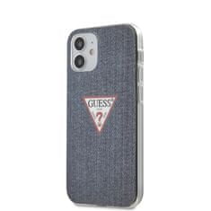 Guess Guess Denim Triangle Dk - Ohišje za iPhone 12 Mini (mornarsko modra)