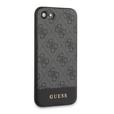 Guess Guess 4G Bottom Stripe Collection - Ohišje za iPhone SE 2020 / 8 / 7 (sivo)