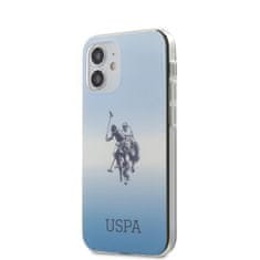 US Polo US Polo Assn Dh &amp; Logo Gradient - Ohišje za iPhone 12 Mini (modro)