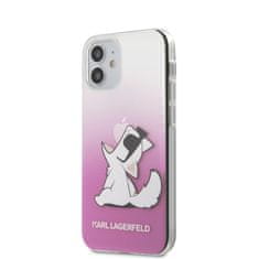 Karl Lagerfeld Karl Lagerfeld Choupette Fun Sunglasses - Ohišje za iPhone 12 Mini (roza)