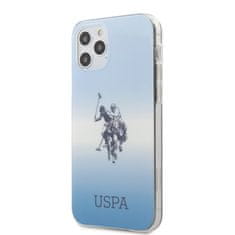 US Polo US Polo Assn Dh &amp; Logo Gradient - Ohišje za iPhone 12 / iPhone 12 Pro (modro)