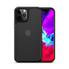 Crong Crong Hybrid Carbon - Ohišje za iPhone 12 Mini (črno)