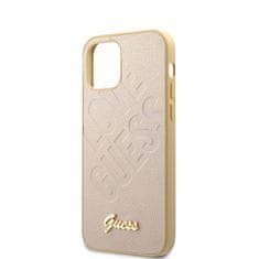 Guess Guess Iridescent Love - ovitek za iPhone 12 mini (zlat)