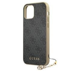 Guess Kolekcija Guess 4G Charms - Ohišje za iPhone 12 / iPhone 12 Pro (sivo)