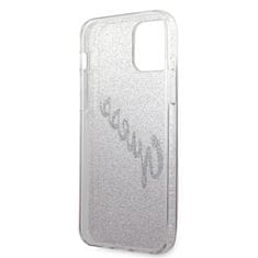 Guess Guess Glitter Gradient Script - Ohišje za iPhone 12 Pro Max (roza)