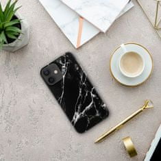 Crong Ohišje Crong Marble - Ohišje za iPhone 12 Mini (črno)