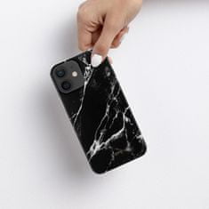 Crong Ohišje Crong Marble - Ohišje za iPhone 12 Mini (črno)