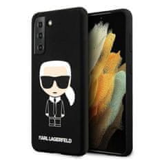 Karl Lagerfeld Karl Lagerfeld Silikonsko ohišje Iconic - Samsung Galaxy S21+ (črno)