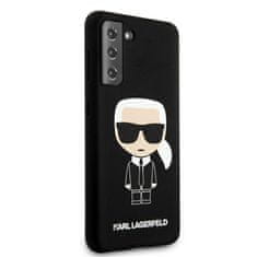 Karl Lagerfeld Karl Lagerfeld Silikonsko ohišje Iconic - Samsung Galaxy S21+ (črno)