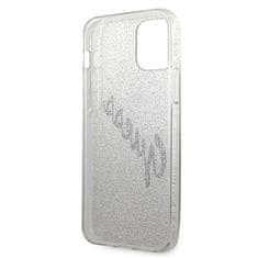 Guess Guess Glitter Gradient Script - ovitek za iPhone 12 mini (zlat)