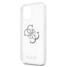 Guess Guess 4G Big Logo Charm - Ohišje za iPhone 12 Pro Max (srebrni okraski)