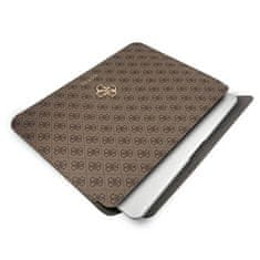 NEW Guess 4G Big Metal Logo Computer Sleeve - 13" etui za prenosni računalnik (rjav)