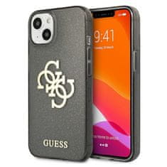 Guess Guess Glitter 4G Big Logo - etui za iPhone 13 mini (črn)