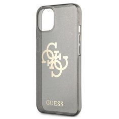 Guess Guess Glitter 4G Big Logo - etui za iPhone 13 mini (črn)