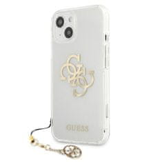 Guess Guess 4G Big Logo Charm Gold - ohišje za iPhone 13 mini (zlati okraski)