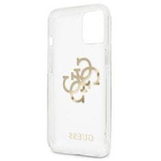 Guess Guess 4G Big Logo Charm Gold - ohišje za iPhone 13 mini (zlati okraski)