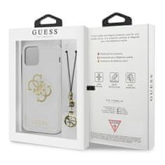 Guess Guess 4G Big Logo Charm Gold - ohišje za iPhone 13 mini (zlati okraski)