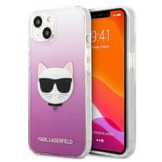 Karl Lagerfeld Karl Lagerfeld Choupette Head - Ohišje za iPhone 13 Mini (roza)