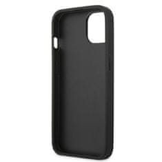 Karl Lagerfeld Karl Lagerfeld PU usnje z reliefom Karl &amp; Choupette - etui za iPhone 13 (fuksija)