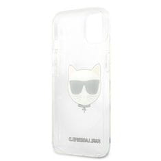 Karl Lagerfeld Karl Lagerfeld Choupette Head - Ohišje za iPhone 13 Mini (prozorno)