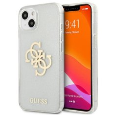 Guess Guess Glitter 4G Big Logo - etui za iPhone 13 mini (prozoren)