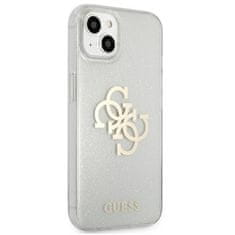 Guess Guess Glitter 4G Big Logo - etui za iPhone 13 mini (prozoren)