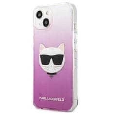 Karl Lagerfeld Karl Lagerfeld Choupette Head - Ohišje za iPhone 13 Mini (roza)