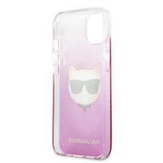 Karl Lagerfeld Karl Lagerfeld Choupette Head - Ohišje za iPhone 13 Mini (roza)