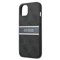 Guess Guess 4G Printed Stripe - Ohišje za iPhone 13 (sivo)