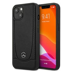 MERCEDES Mercedes Leather Urban Line - etui za iPhone 13 mini (črn)