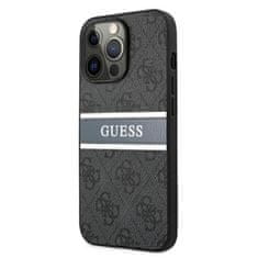 Guess Guess 4G Printed Stripe - Ohišje za iPhone 13 Pro (sivo)