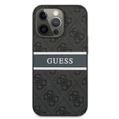 Guess Guess 4G Printed Stripe - Ohišje za iPhone 13 Pro (sivo)