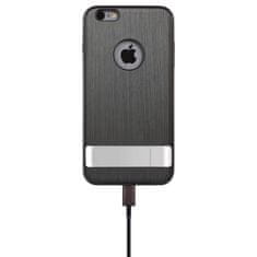 Moshi Moshi iGlaze Chameleon - Ohišje s stojalom za iPhone 6s Plus / iPhone 6 Plus (jekleno črno)