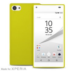 Puro PURO Ultra Slim "0.3" Cover MFX - Komplet ohišja + folija za zaslon za Sony Xperia Z5 Compact (limetno zelena)