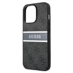 Guess Guess 4G Printed Stripe - Ohišje za iPhone 13 Pro (sivo)