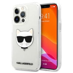 Karl Lagerfeld Karl Lagerfeld Choupette Head - Ohišje za iPhone 13 Pro Max (prozorno)