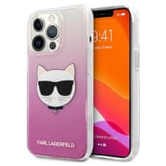 Karl Lagerfeld Karl Lagerfeld Choupette Head - Ohišje za iPhone 13 Pro (roza)