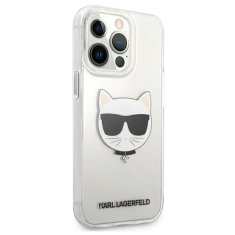 Karl Lagerfeld Karl Lagerfeld Choupette Head - Ohišje za iPhone 13 Pro Max (prozorno)