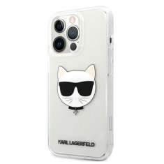 Karl Lagerfeld Karl Lagerfeld Choupette Head - Ohišje za iPhone 13 Pro Max (prozorno)