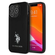 US Polo Logotip US Polo Assn Horses - Ohišje za iPhone 13 Pro Max (črno)