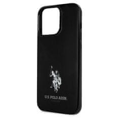 US Polo Logotip US Polo Assn Horses - Ohišje za iPhone 13 Pro Max (črno)