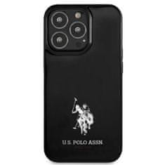 US Polo Logotip US Polo Assn Horses - Ohišje za iPhone 13 Pro (črno)