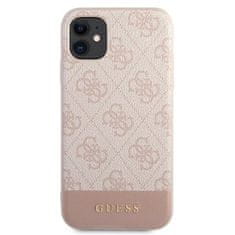 Guess Guess 4G Bottom Stripe Collection - etui za iPhone 11 (roza)