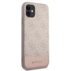 Guess Guess 4G Bottom Stripe Collection - etui za iPhone 11 (roza)