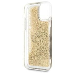 Guess Guess Liquid Glitter 4G Big Logo - ohišje za iPhone 11 (zlato)