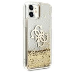 Guess Guess Liquid Glitter 4G Big Logo - ohišje za iPhone 11 (zlato)