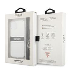 Guess Guess 4G Silver Stripe Crossbody - Ohišje za iPhone 13 mini