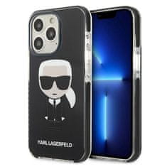 Karl Lagerfeld Karl Lagerfeld Fullbody Ikonik - Ohišje za iPhone 13 Pro, črno)