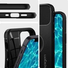 Spigen Spigen Rugged Armor - Ohišje za iPhone 12 / iPhone 12 Pro (črno)